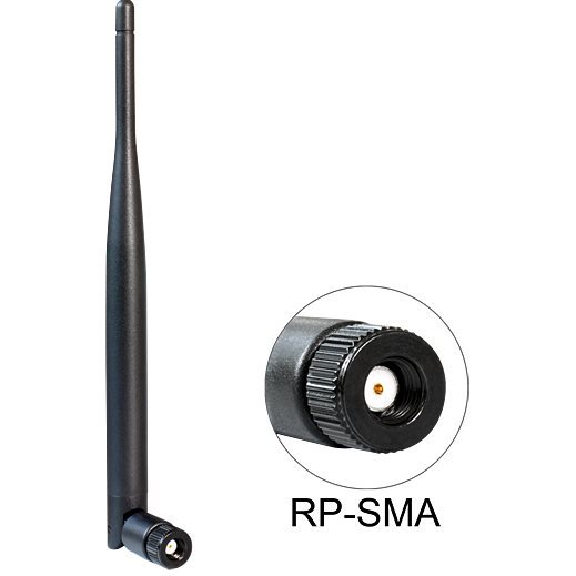  Antennes WiFi Antenne Wifi ac RP-SMA mâle 5dBi omni 88393