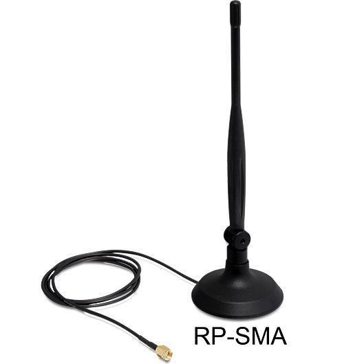  Antennes WiFi Antenne Wifi g RP-SMA 4dBi omnidirectionnelle 88413
