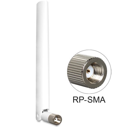  Antennes WiFi Antenne Wifi ac RP-SMA mâle 5dBi omni 88460