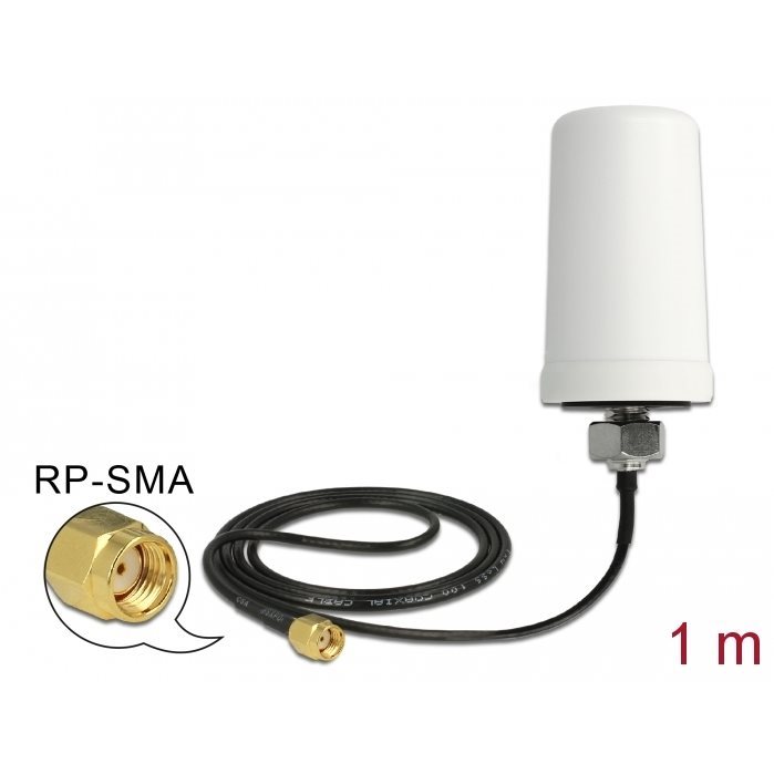  Antennes WiFi Antenne Wifi ac RP-SMA mâle 3dBi omni câble 1m 88985
