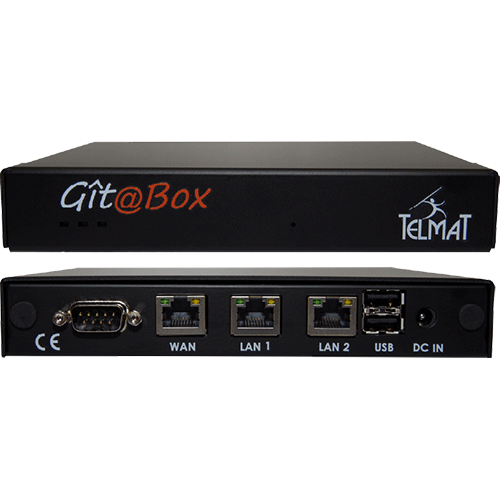 GitaBox2 3 ports Eth. 25 accs simultans (25 max) GITBOX-025